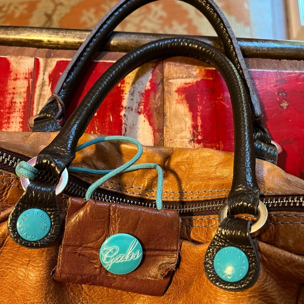 Cabs Italian leather convertible satchel - Picture 10 of 16